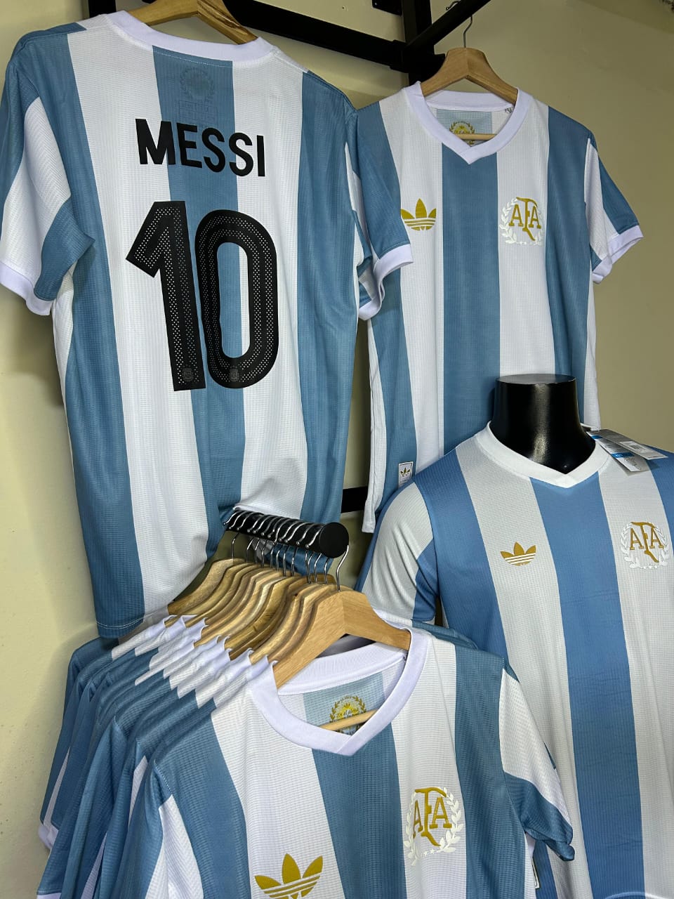 Camisetas de Messi con Argentina