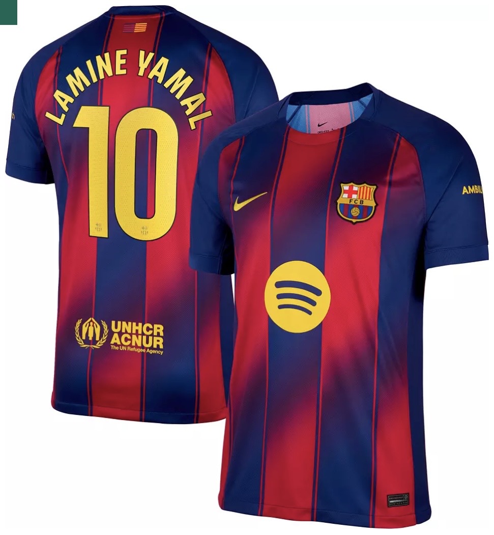Camisetas de Lamine Yamal temporada 25-26