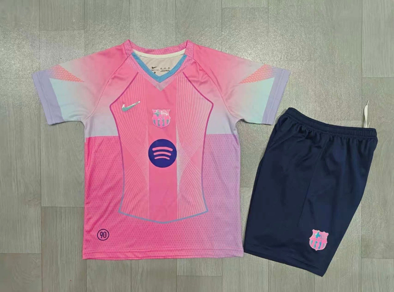 Uniformes del Barcelona para niños calidad AAA