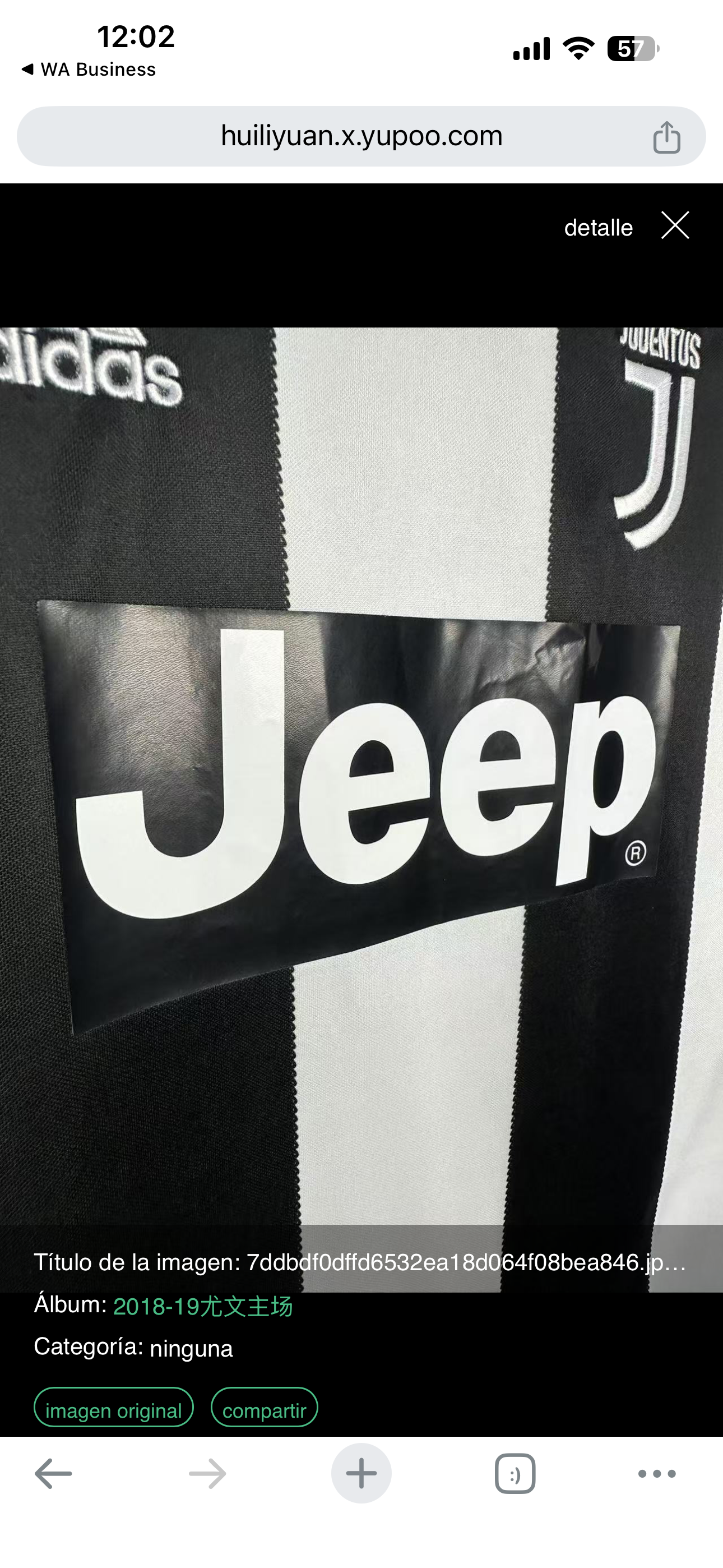 Camisetas de la Juventus de Turín temporada 2018-2019