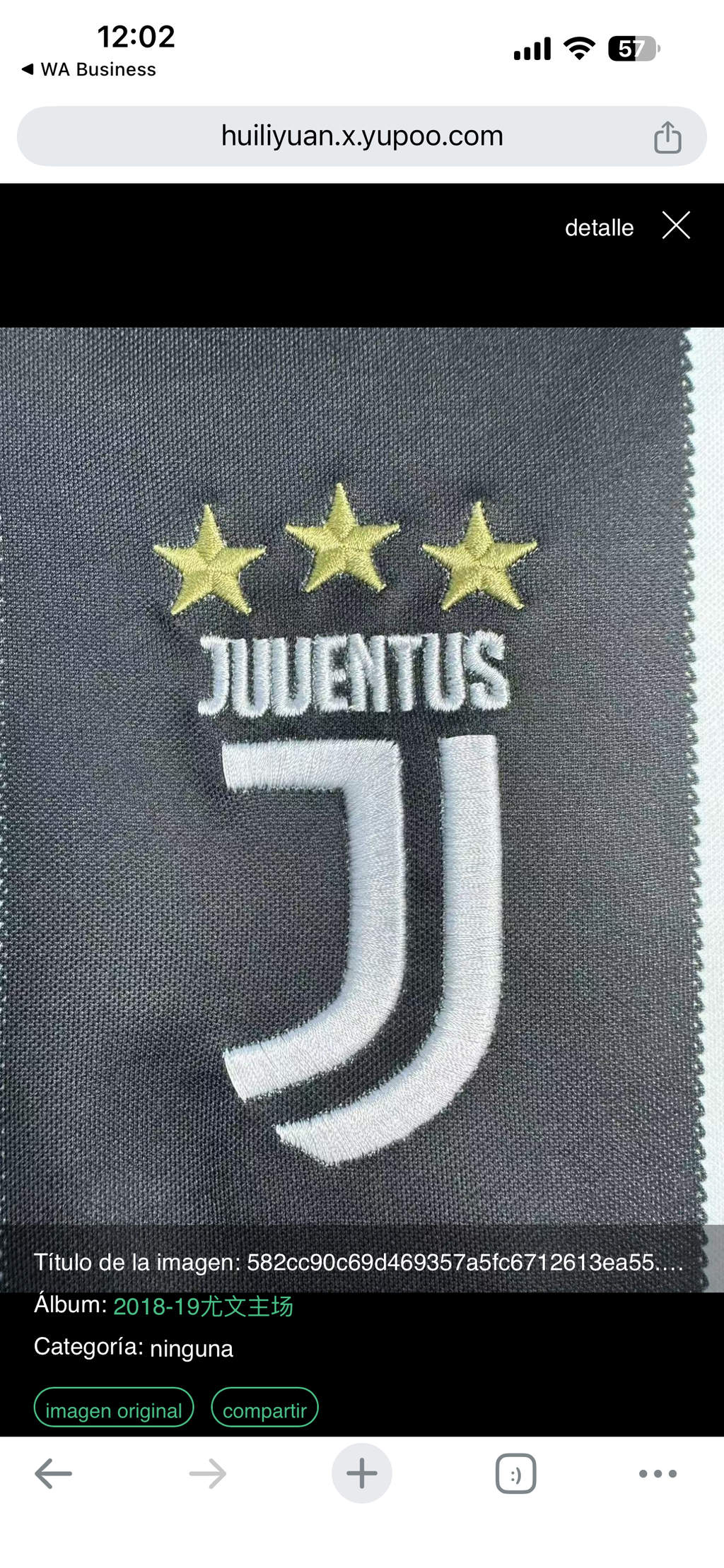 Camisetas de la Juventus de Turín temporada 2018-2019