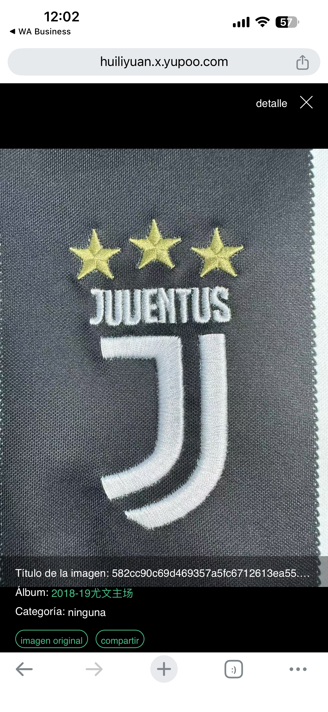 Camisetas de la Juventus de Turín temporada 2018-2019