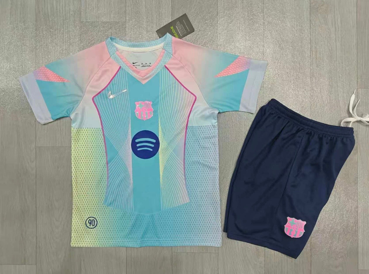 Uniformes del Barcelona para niños calidad AAA