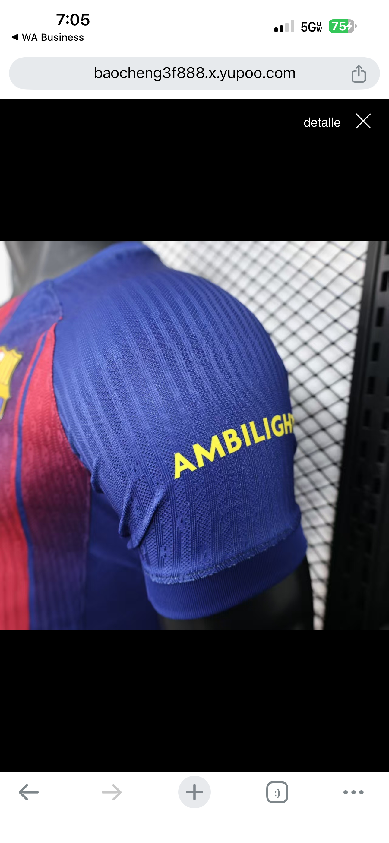 Camisetas del Barcelona